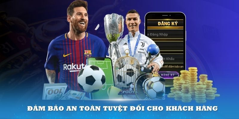 Sân chơi đảm bảo an toàn tuyệt đối cho khách hàng